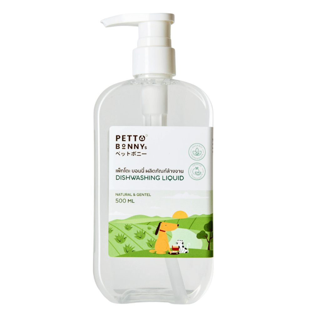 น้ำยาล้างจานสัตว์เลี้ยง PETTO BONNYS สูตรอ่อนโยน 500 มล._0